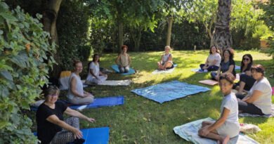 Yoga all’aperto per coltivare la giovinezza