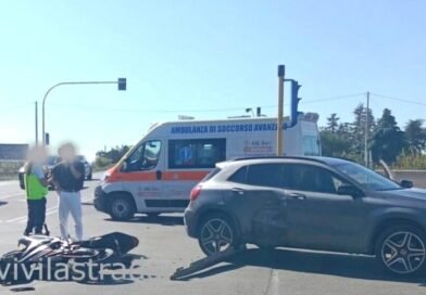 Scontro auto-moto sulla Gioia-Putignano. Ferito un centauro